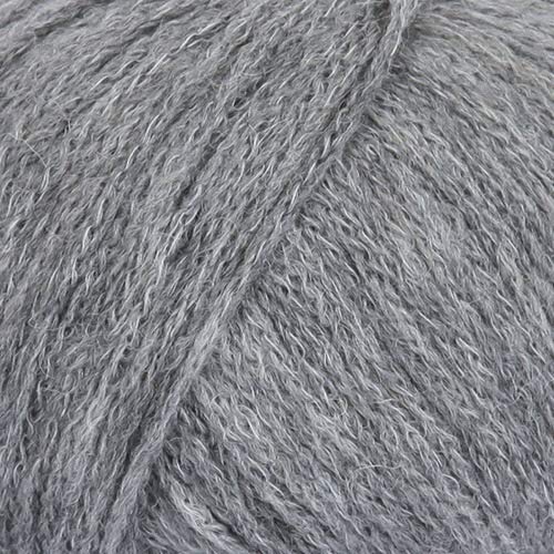 Baby-Alpaka- und Merinowolle-Mischgarn, 3 hell, DK, helles Kammgarn, Drops Sky, 80 g 04 Grau Baby-Alpaka- und Merinowolle-Mischgarn, 3 hell, DK, helles Kammgarn, Drops Sky, 80 g 04 Grau von Drops