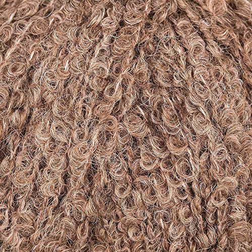 Drops Alpaka Boucle 0602 Mix braun von Drops