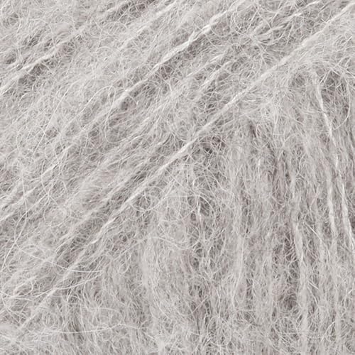 Drops Brushed Alpaca Silk color 2 hellgrau, 25g Lacegarn mit Seide und gebürsteter Alpakawolle, flauschig weich Drops Brushed Alpaca Silk color 2 hellgrau, 25g Lacegarn mit Seide und gebürsteter Alpakawolle, flauschig weich von Drops