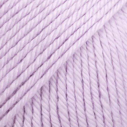 Drops Daisy 07 Sweet Orchid Strick- und Häkelgarn, 100 % Merinowolle, 3 oder leicht, DK, leichtes Kammgarn, 51 g, 120 Meter pro Knäuel, 1 x 50 g von Drops
