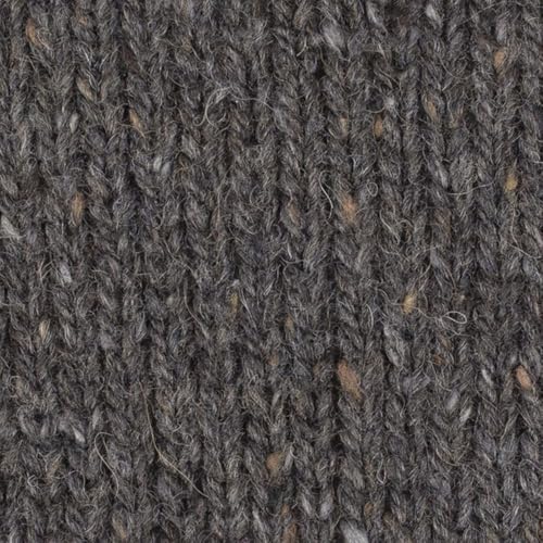 Drops Soft Tweed, 50% Wolle, 25% Alpaka, 25% Viskose, Garn zum Stricken und Häkeln, 3 oder leicht, Kammgarn, DK Gewicht (09 Raben) von Drops