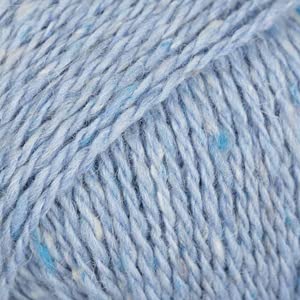 Drops Soft Tweed, 50% Wolle, 25% Alpaka, 25% Viskose, Garn zum Stricken und Häkeln, 3 oder leicht, Kammgarn, DK Gewicht (11 Aquamarin) von Drops