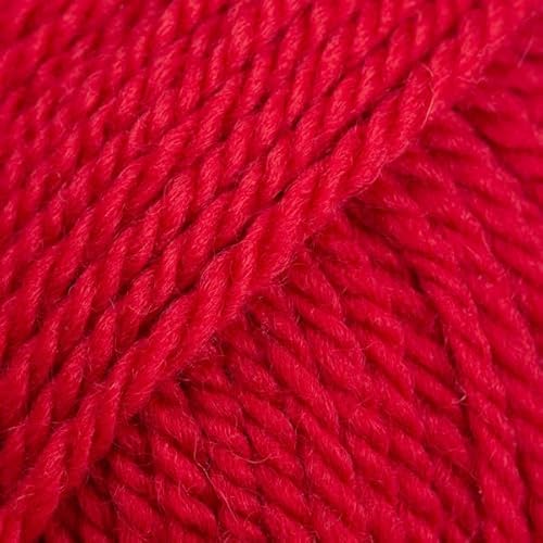 Kammgarn aus 100 % Wolle, Alaska, 4 – Medium, Aran, 450 g Knäuel – 77 Yards 10 Rot Kammgarn aus 100 % Wolle, Alaska, 4 – Medium, Aran, 450 g Knäuel – 77 Yards 10 Rot von Drops
