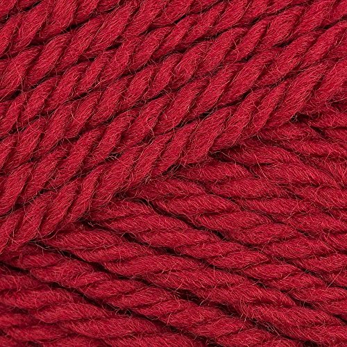 Kammgarn aus 100 % Wolle, Alaska, 4 – Medium, Aran, 450 g Knäuel – 77 Yards 11 Dunkelrot Kammgarn aus 100 % Wolle, Alaska, 4 – Medium, Aran, 450 g Knäuel – 77 Yards 11 Dunkelrot von Drops