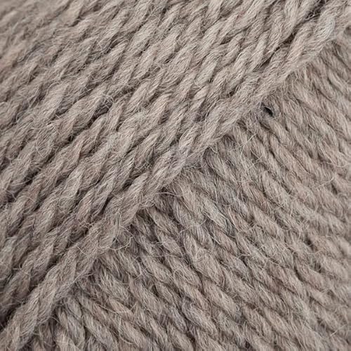Kammgarn aus 100 % Wolle, Alaska, 4 – Medium, Aran, 450 g Knäuel – 77 Yards 49 Hellbraun Kammgarn aus 100 % Wolle, Alaska, 4 – Medium, Aran, 450 g Knäuel – 77 Yards 49 Hellbraun von Drops