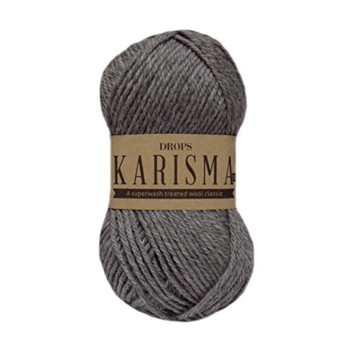 Karisma Drops Mix 100% Wolle 21, mittelgrau Karisma Drops Mix 100% Wolle 21, mittelgrau von Drops