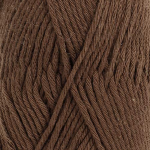 Paris - Garnstudio Strickmuster Aran Mehrfach Farben bei versehentlichem Fallenlassen 100% Baumwollgarn 44 Brown von Drops