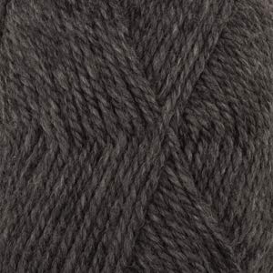 Superfeines Alpaka- und peruanisches Highland-Wollgarn, Tropfen Nepal, 4 oder Medium, Aran, Kammgewicht, 51 g Knäuel, 80 m (0506 Dunkelgrau) von Drops