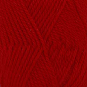 Superfeines Alpaka- und peruanisches Highland-Wollgarn, tropfenförmig, 4 oder mittelgroß, Aran, Kammgewicht, 51 g Knäuel, 80 m (3620 Rot) von Drops