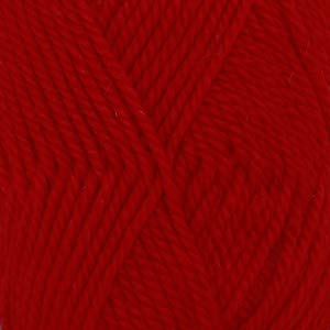 Superfeines Alpaka- und peruanisches Highland-Wollgarn, tropfenförmig, 4 oder mittelgroß, Aran, Kammgewicht, 51 g Knäuel, 80 m (3620 Rot) von Drops