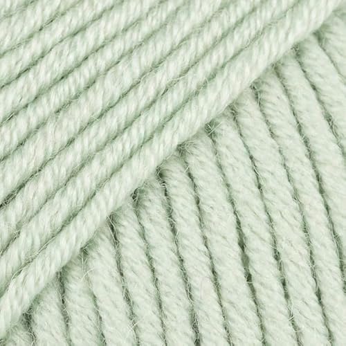 Superwash Merinowolle, Drops Big Merino, 4 oder Medium, Aran-Gewicht, 50 g Knäuel, 80 Meter (25 Pistazieneis) von Drops