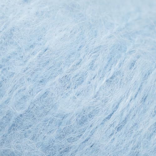 Weiches und leichtes Garn aus superfeiner Alpaka- und Merinowolle, Drops Melody, 50 g, 153 Meter pro Knäuel, 21 Hellblau Weiches und leichtes Garn aus superfeiner Alpaka- und Merinowolle, Drops Melody, 50 g, 153 Meter pro Knäuel, 21 Hellblau von Drops