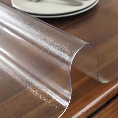 Transparenter Vinyl-Tischdeckenschutz – 60x120/70x150/100×200cm PVC-Tischdecke | 2mm dicke mattierte Kunststoff-Tischdecken, rechteckige rutschfeste Schreibtischunterlagen für Arbeitsplatte Kommode(10 Transparenter Vinyl-Tischdeckenschutz – 60x120/70x150/100×200cm PVC-Tischdecke | 2mm dicke mattierte Kunststoff-Tischdecken, rechteckige rutschfeste Schreibtischunterlagen für Arbeitsplatte Kommode(10 von Drsyffsup