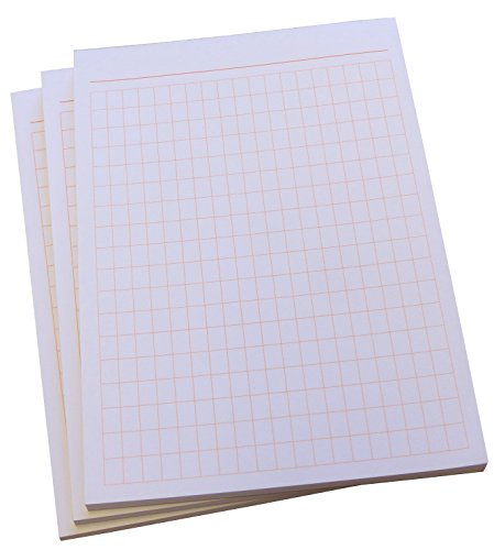 Druckerei Scharlau 4x Notiz-Block - rautiert in ORANGE - 50 Blatt - Staffelpreise verfügbar - DIN A6 Format (22388) von Druckerei Scharlau