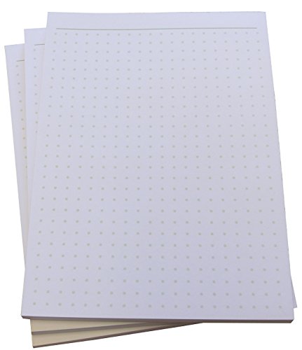 Notizblock - gepunktet in Grün - 50 Blatt - Staffelpreise verfügbar - DIN A6 Format (22395) von Druckerei Scharlau