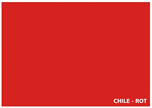 Tonkarton - Tonpapier - Tonzeichenpapier - 100 Blatt DIN A2-160g/m² Farbe: Chile-rot von Druckerei Scharlau