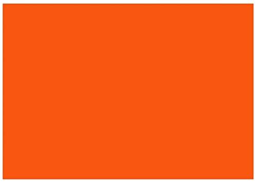 Tonkarton - Tonpapier - Tonzeichenpapier - 100 Blatt DIN A3-160g/m² Farbe: Amsterdame-Orange von Druckerei Scharlau