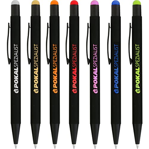 Druckspezialist 10 Stück Blau Kugelschreiber NIRO Touchpen mit Logo Namen Druckspezialist 10 Stück Blau Kugelschreiber NIRO Touchpen mit Logo Namen von Druckspezialist