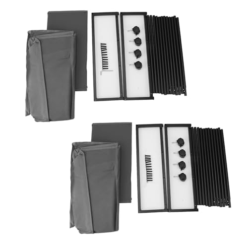 Dsacxixai Boite Rangement, économie D’espace Facile Retirer Polyvalent Boite Rangement sous Lit pour Vêtements Literie Livres (2pcs) von Dsacxixai