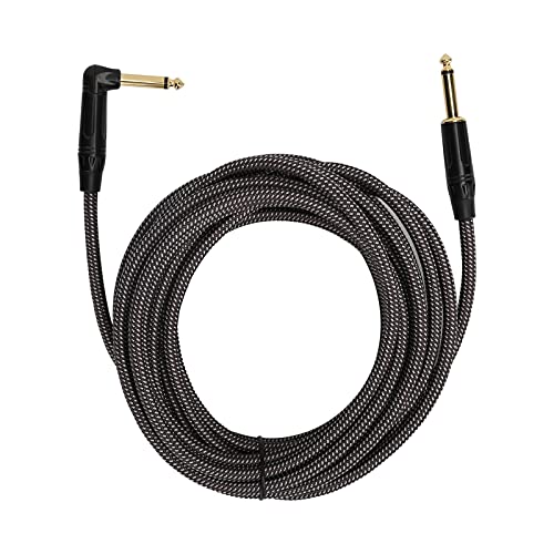 Dsacxixai Kabelbuchse, 6m 6,35 mm Gitarre Elektrisches Jackkabelkabel für Bühnen- und Studioumgebungen (JD6219) von Dsacxixai