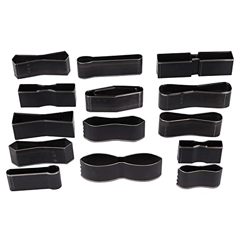 Lederschnitte stirbt, 15pcs Metallstil unregelmäßige Form weit verbreitetes hohles Lederloch -Loch -Werkzeug für DIY -Lederhandwerk Lederschnitte stirbt, 15pcs Metallstil unregelmäßige Form weit verbreitetes hohles Lederloch -Loch -Werkzeug für DIY -Lederhandwerk von Dsacxixai
