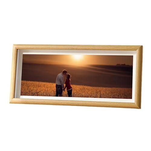 Dsnyu Bilderrahmen Holz Quer, Photo Frame Engagement 35X15cm Rechteck Aus MDF für Tischplatte Schlafzimmer Dekoration Dsnyu Bilderrahmen Holz Quer, Photo Frame Engagement 35X15cm Rechteck Aus MDF für Tischplatte Schlafzimmer Dekoration von Dsnyu