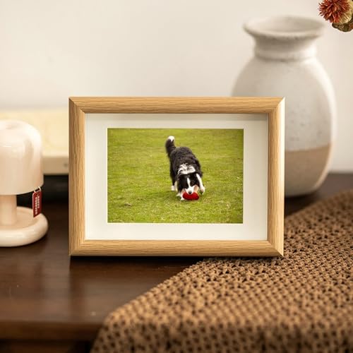 Dsnyu Bilderrahmen Holz Quer, Picture Frame 18X30cm Rechteck Aus MDF für Tischplatte Wand Schlafzimmer Dekoration Dsnyu Bilderrahmen Holz Quer, Picture Frame 18X30cm Rechteck Aus MDF für Tischplatte Wand Schlafzimmer Dekoration von Dsnyu