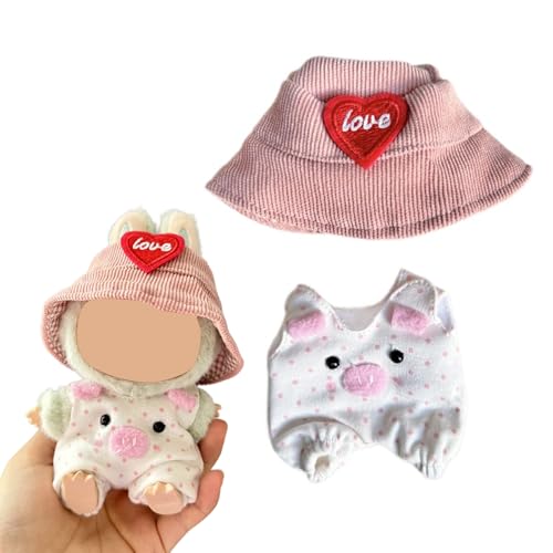 Kleidungsset & Outfit-Set für 17 cm große Puppen, niedliche Puppenkleidung, stilvolles Kawaii-Outfit-Set, Puppen-Outfits, Overall, Mantel, Kleid, Zubehör, um Puppen zu beeindrucken Kleidung Set Ersatz Kleidungsset & Outfit-Set für 17 cm große Puppen, niedliche Puppenkleidung, stilvolles Kawaii-Outfit-Set, Puppen-Outfits, Overall, Mantel, Kleid, Zubehör, um Puppen zu beeindrucken Kleidung Set Ersatz von Dszemie