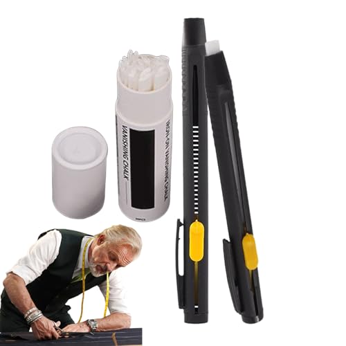 Dtaigou Waschbarer Stoffmarker | 2 Stück Hitzelöschbare Stoffmarker | Wasserlöslicher Markierstift Mit Wechselminen Für Bastler Schneider Designer Anfänger Dtaigou Waschbarer Stoffmarker | 2 Stück Hitzelöschbare Stoffmarker | Wasserlöslicher Markierstift Mit Wechselminen Für Bastler Schneider Designer Anfänger von Dtaigou