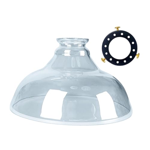 Dualoai Ersatzglasschirm für E27/E26 Lampen, 9,57 Zoll Durchmesser, Grau Dualoai Ersatzglasschirm für E27/E26 Lampen, 9,57 Zoll Durchmesser, Grau von Dualoai
