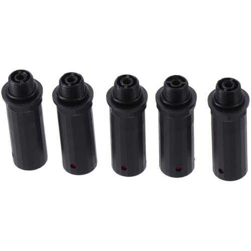 Duanthry Luftkompressor-Entlüftungsstecker Zubehör 5 Stück 15,5 mm Kunststoff Atmungsdüsenventil, kompakte Entlüftung Duanthry Luftkompressor-Entlüftungsstecker Zubehör 5 Stück 15,5 mm Kunststoff Atmungsdüsenventil, kompakte Entlüftung von Duanthry