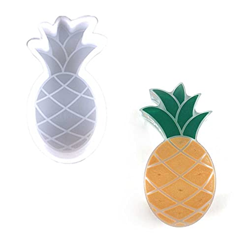 Duawenki Ananas-Form für Autofrische, Silikonform für die Herstellung von Seife, Aromaperlen, Auto, Freshie, Kerzenanhänger, Harz Duawenki Ananas-Form für Autofrische, Silikonform für die Herstellung von Seife, Aromaperlen, Auto, Freshie, Kerzenanhänger, Harz von Duawenki
