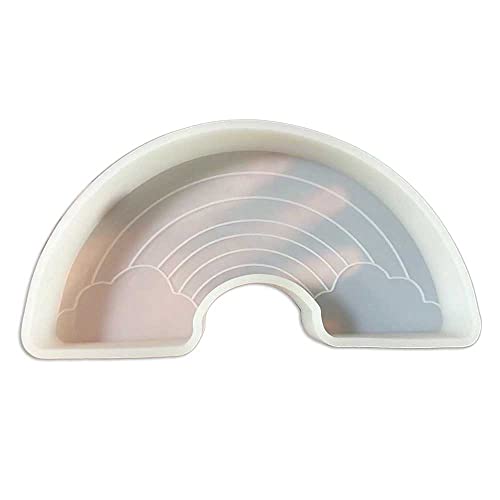 Duawenki Wolken-Silikonform in Regenbogenform, für die Herstellung von Seife, Aromaperlen, Auto, Freshie, Kerzenanhänger, Harz Duawenki Wolken-Silikonform in Regenbogenform, für die Herstellung von Seife, Aromaperlen, Auto, Freshie, Kerzenanhänger, Harz von Duawenki