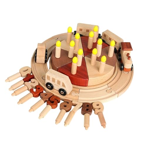 Geburtstagskuchen Spielset,Rollenspiel Geburtstagskuchen Zug Set - Kleinkindspiele Vorschule Lernaktivitäten, Lernspielzeug Cupcake Deko Für Kinder Ab 3 Jahren Geburtstagskuchen Spielset,Rollenspiel Geburtstagskuchen Zug Set - Kleinkindspiele Vorschule Lernaktivitäten, Lernspielzeug Cupcake Deko Für Kinder Ab 3 Jahren von Dubbulon