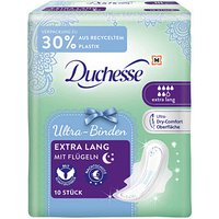 Duchesse Binden Ultra Lang mit Flügeln, 10 St. Duchesse Binden Ultra Lang mit Flügeln, 10 St. von Duchesse