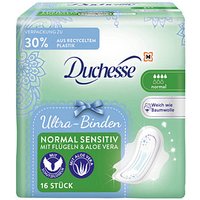 Duchesse Binden Ultra Normal Sensitiv Aloe Vera, 16 St. Duchesse Binden Ultra Normal Sensitiv Aloe Vera, 16 St. von Duchesse