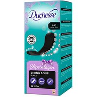 Duchesse Slipeinlagen String & Slip Black, 28 St. von Duchesse