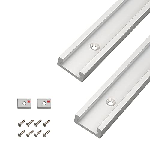 Duchunsheng 2Pcs Arführung Aluminium Track Schwerlast Gehrungsschiene 300 500 1000 1200mm T-Schienenschlitz-Vorrichtung, T-nut Schiene Gerade Kante Mit Skala Gehrung, Aluminiumlegierung Duchunsheng 2Pcs Arführung Aluminium Track Schwerlast Gehrungsschiene 300 500 1000 1200mm T-Schienenschlitz-Vorrichtung, T-nut Schiene Gerade Kante Mit Skala Gehrung, Aluminiumlegierung von Duchunsheng