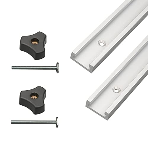 Duchunsheng 2Pcs Arführung Aluminium Track Schwerlast Gehrungsschiene 300 500 1000 1200mm T-Schienenschlitz-Vorrichtung, T-nut Schiene Gerade Kante Mit Skala Gehrung, Aluminiumlegierung Duchunsheng 2Pcs Arführung Aluminium Track Schwerlast Gehrungsschiene 300 500 1000 1200mm T-Schienenschlitz-Vorrichtung, T-nut Schiene Gerade Kante Mit Skala Gehrung, Aluminiumlegierung von Duchunsheng