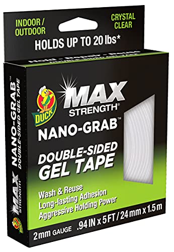 Duck Tape Max Strength® Nano Grab™ Gel doppelseitiges Klebeband von Duck