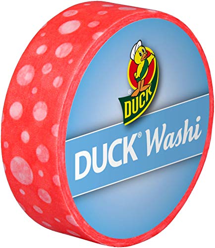 Duck Washi Band - extra dünnes Klebeband zum verpacken und dekorieren Pink Dot, 15 mm x 10 m Duck Washi Band - extra dünnes Klebeband zum verpacken und dekorieren Pink Dot, 15 mm x 10 m von Duck