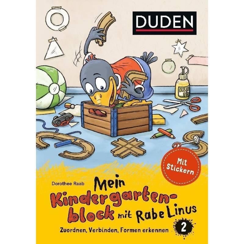 Mein Kindergartenblock Mit Rabe Linus (2).Bd.2 - Dorothee Raab, Kartoniert (TB) von Duden / Bibliographisches Institut