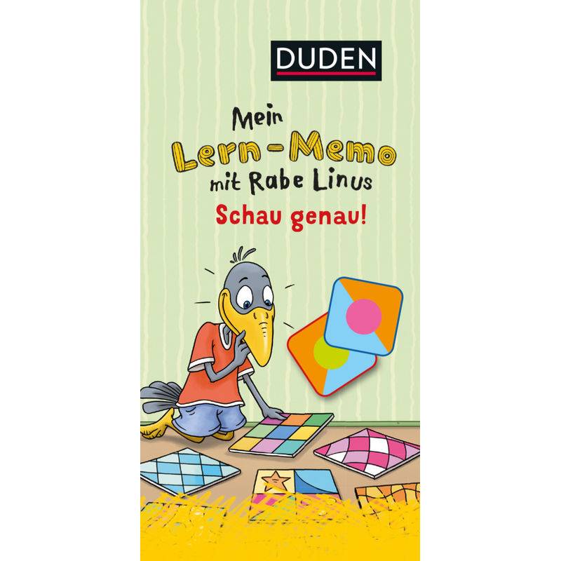 Mein Lern-Memo Mit Rabe Linus - Schau Genau! - Dorothee Raab, von Duden / Bibliographisches Institut