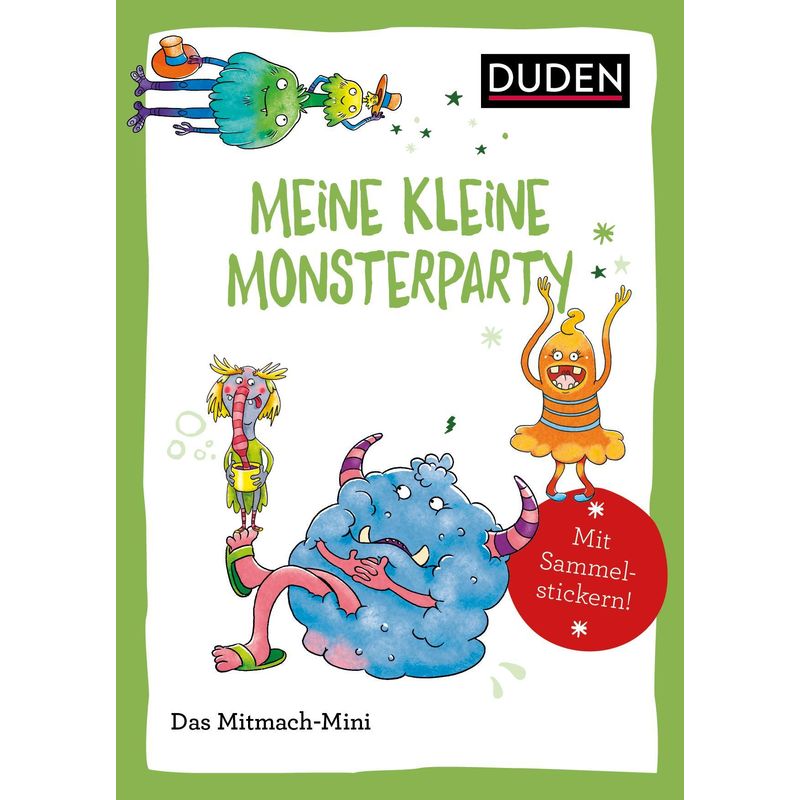 Duden Minis (Band 44) - Meine Kleine Monsterparty / Ve3 - Andrea Weller-Essers, Taschenbuch von Duden ein Imprint von Cornelsen Verlag GmbH