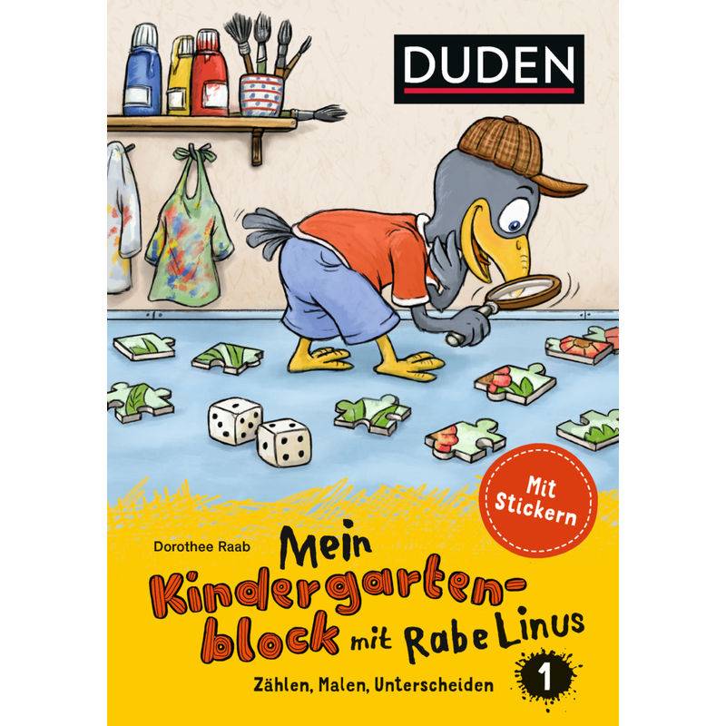 Mein Kindergartenblock Mit Rabe Linus (1).Bd.1 - Dorothee Raab, Kartoniert (TB) von Duden