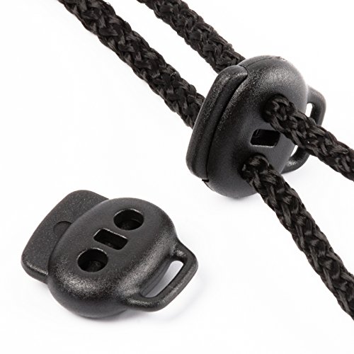 Due Emme 2M 2 Stck. Flacher 2-Loch Kordelstopper m. Lasche Double SM P10 für 1,5-3mm Kordel Due Emme 2M 2 Stck. Flacher 2-Loch Kordelstopper m. Lasche Double SM P10 für 1,5-3mm Kordel von Due Emme 2M