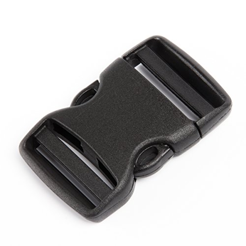 Due Emme 2M 2 Stck Steckschnalle/Steckschließe FDR aus Nylon, beidseitig verstellbar 40mm von Due Emme 2M