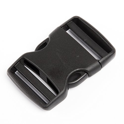 Due Emme 2M 2 Stck Steckschnalle/Steckschließe FDR aus Nylon, beidseitig verstellbar 50mm von Due Emme 2M