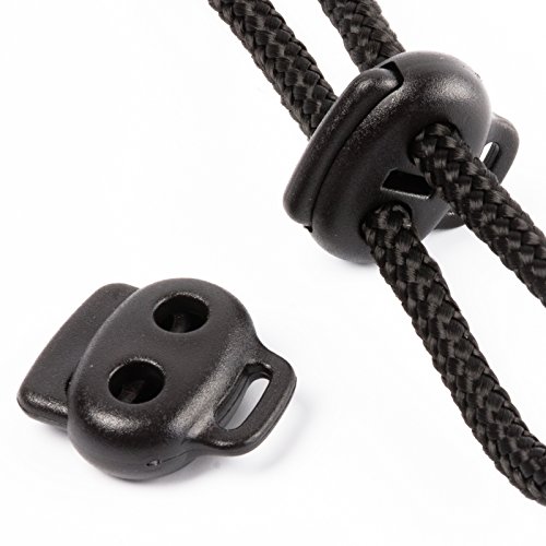 Due Emme 2M 2 Stck. Flacher 2-Loch Kordelstopper m. Lasche Double P10 für 3-5mm Kordel Due Emme 2M 2 Stck. Flacher 2-Loch Kordelstopper m. Lasche Double P10 für 3-5mm Kordel von Due Emme 2M