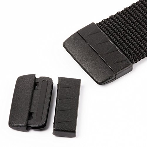 Due Emme 2M 2 Stck. Gurtende/Gurtabschluss/Endstück PC aus Nylon zum Annähen für 30mm-Gurt Due Emme 2M 2 Stck. Gurtende/Gurtabschluss/Endstück PC aus Nylon zum Annähen für 30mm-Gurt von Due Emme 2M
